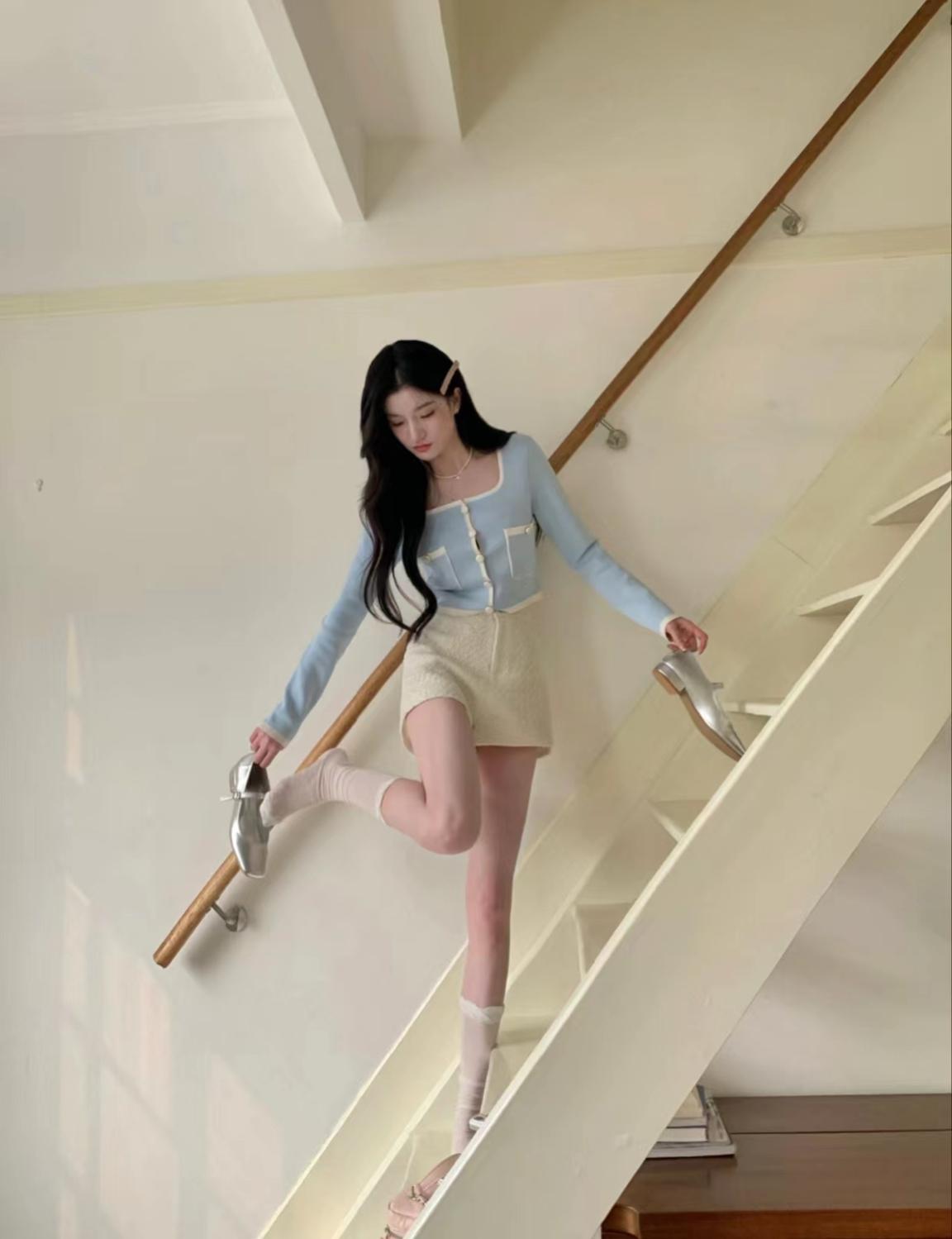 甜美温柔风约会穿搭分享